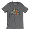 Portland Forest Dragons Arena Football Men/Unisex T-Shirt-Deep Heather-Allegiant Goods Co. Vintage Sports Apparel