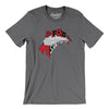 San Francisco Fog Soccer Men/Unisex T-Shirt-Deep Heather-Allegiant Goods Co. Vintage Sports Apparel