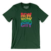New York City Pride Men/Unisex T-Shirt-Forest-Allegiant Goods Co. Vintage Sports Apparel