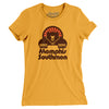 Memphis Southmen Football Women's T-Shirt-Gold-Allegiant Goods Co. Vintage Sports Apparel