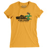 Old Indiana Fun Park Amusement Park Women's T-Shirt-Gold-Allegiant Goods Co. Vintage Sports Apparel