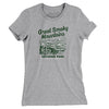 Great Smoky Mountains National Park Women's T-Shirt-Athletic Heather-Allegiant Goods Co. Vintage Sports Apparel