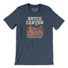 Bryce Canyon National Park Men/Unisex T-Shirt-Heather Midnight Navy-Allegiant Goods Co. Vintage Sports Apparel