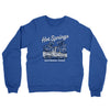 Hot Springs National Park Midweight Crewneck Sweatshirt-Royal Heather-Allegiant Goods Co. Vintage Sports Apparel