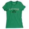 Las Vegas Nevada St Patrick's Day Women's T-Shirt-Kelly-Allegiant Goods Co. Vintage Sports Apparel
