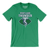 Portland Thunder Football Men/Unisex T-Shirt-Kelly-Allegiant Goods Co. Vintage Sports Apparel