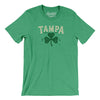 Tampa Florida St Patrick's Day Men/Unisex T-Shirt-Heather Kelly-Allegiant Goods Co. Vintage Sports Apparel
