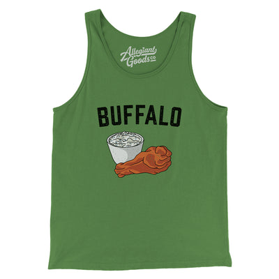 Buffalo Chicken Wings Men/Unisex Tank Top-Leaf-Allegiant Goods Co. Vintage Sports Apparel