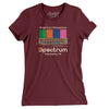 Philadelphia Spectrum Women's T-Shirt-Maroon-Allegiant Goods Co. Vintage Sports Apparel