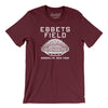 Ebbets Field Men/Unisex T-Shirt-Maroon-Allegiant Goods Co. Vintage Sports Apparel