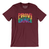Providence Rhode Island Pride Men/Unisex T-Shirt-Maroon-Allegiant Goods Co. Vintage Sports Apparel