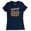 Badlands National Park Women's T-Shirt-Navy-Allegiant Goods Co. Vintage Sports Apparel