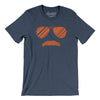 Da Coach Men/Unisex T-Shirt-Heather Navy-Allegiant Goods Co. Vintage Sports Apparel