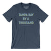 Tampa Bay By A Thousand Men/Unisex T-Shirt-Heather Navy-Allegiant Goods Co. Vintage Sports Apparel