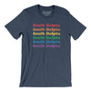South Dakota Pride Men/Unisex T-Shirt-Heather Navy-Allegiant Goods Co. Vintage Sports Apparel