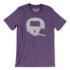 Kansas Vintage Football Helmet Men/Unisex T-Shirt-Team Purple-Allegiant Goods Co. Vintage Sports Apparel