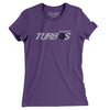 Detroit Turbos Lacrosse Women's T-Shirt-Purple-Allegiant Goods Co. Vintage Sports Apparel