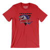 Lowell Lock Monsters Hockey Men/Unisex T-Shirt-Red-Allegiant Goods Co. Vintage Sports Apparel