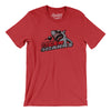 Tallahassee Tiger Sharks Hockey Men/Unisex T-Shirt-Heather Red-Allegiant Goods Co. Vintage Sports Apparel