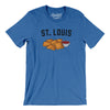 St. Louis Toasted Ravioli Men/Unisex T-Shirt-Heather True Royal-Allegiant Goods Co. Vintage Sports Apparel