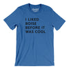 I Liked Boise Before It Was Cool Men/Unisex T-Shirt-Heather True Royal-Allegiant Goods Co. Vintage Sports Apparel