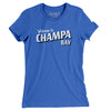 Champa Bay Women's T-Shirt-True Royal-Allegiant Goods Co. Vintage Sports Apparel
