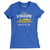 Seattle Kingdome Women's T-Shirt-Royal-Allegiant Goods Co. Vintage Sports Apparel