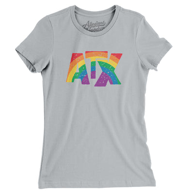 Austin Texas Pride Women's T-Shirt-Silver-Allegiant Goods Co. Vintage Sports Apparel