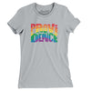 Providence Rhode Island Pride Women's T-Shirt-Silver-Allegiant Goods Co. Vintage Sports Apparel