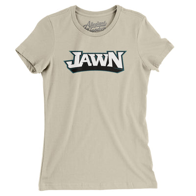 Football Jawn Women's T-Shirt-Soft Cream-Allegiant Goods Co. Vintage Sports Apparel