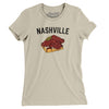 Nashville Hot Chicken Women's T-Shirt-Soft Cream-Allegiant Goods Co. Vintage Sports Apparel