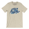 Albany Attack Lacrosse Men/Unisex T-Shirt-Soft Cream-Allegiant Goods Co. Vintage Sports Apparel