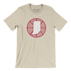Indiana Basketball Men/Unisex T-Shirt-Soft Cream-Allegiant Goods Co. Vintage Sports Apparel
