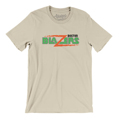 Boston Blazers Lacrosse Men/Unisex T-Shirt-Soft Cream-Allegiant Goods Co. Vintage Sports Apparel