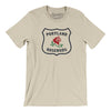 Portland Rosebuds Hockey Men/Unisex T-Shirt-Soft Cream-Allegiant Goods Co. Vintage Sports Apparel