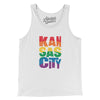 Kansas City Pride Men/Unisex Tank Top-White-Allegiant Goods Co. Vintage Sports Apparel