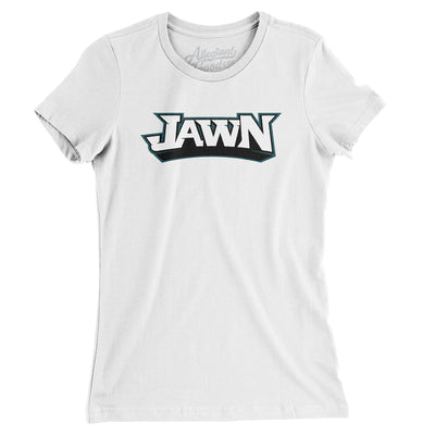 Football Jawn Women's T-Shirt-White-Allegiant Goods Co. Vintage Sports Apparel