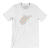 West Virginia Pride State Men/Unisex T-Shirt-White-Allegiant Goods Co. Vintage Sports Apparel