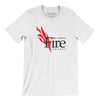Fort Worth Fire Hockey Men/Unisex T-Shirt-White-Allegiant Goods Co. Vintage Sports Apparel