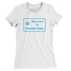 Welcome To Poundtown Women's T-Shirt-White-Allegiant Goods Co. Vintage Sports Apparel