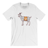 GOAT #12 Men/Unisex T-Shirt-White-Allegiant Goods Co. Vintage Sports Apparel