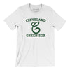 Cleveland Green Sox Baseball Men/Unisex T-Shirt-White-Allegiant Goods Co. Vintage Sports Apparel