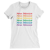 New Mexico Pride Women's T-Shirt-White-Allegiant Goods Co. Vintage Sports Apparel