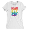 Kansas City Pride Women's T-Shirt-White-Allegiant Goods Co. Vintage Sports Apparel