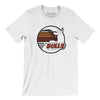 Jacksonville Bulls Football Men/Unisex T-Shirt-White-Allegiant Goods Co. Vintage Sports Apparel