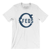 Chicago Feds Baseball Men/Unisex T-Shirt-White-Allegiant Goods Co. Vintage Sports Apparel