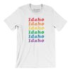 Idaho Pride Men/Unisex T-Shirt-White-Allegiant Goods Co. Vintage Sports Apparel