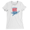 Washington Whips Soccer Women's T-Shirt-White-Allegiant Goods Co. Vintage Sports Apparel