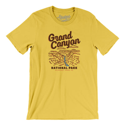 Grand Canyon National Park Men/Unisex T-Shirt-Maize Yellow-Allegiant Goods Co. Vintage Sports Apparel