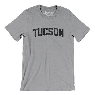 Tucson Varsity Men/Unisex T-Shirt-Athletic Heather-Allegiant Goods Co. Vintage Sports Apparel